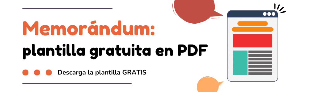 Plantilla GRATIS memorandum